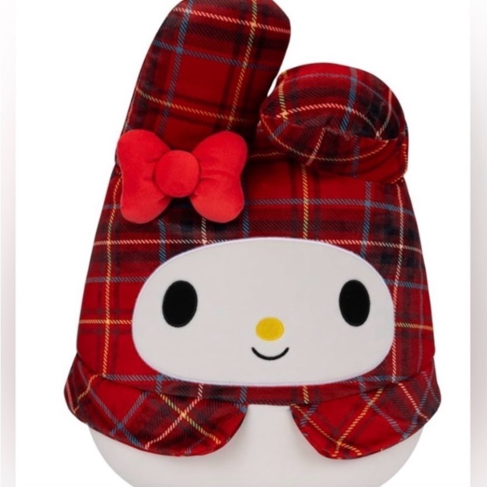 Squishmallows Original Sanrio 14-Inch Red Plaid
My Melody Plush - Large NWT